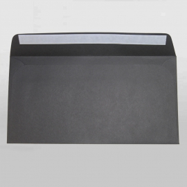 Enveloppe Noire 160 X 310 mm