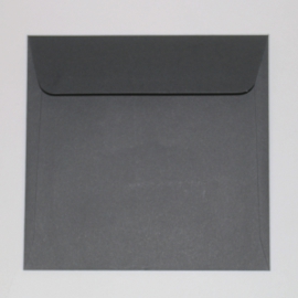 Enveloppe carrée noire 165 X 165 mm