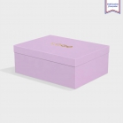 Boîte cloche Lavender avec dorure